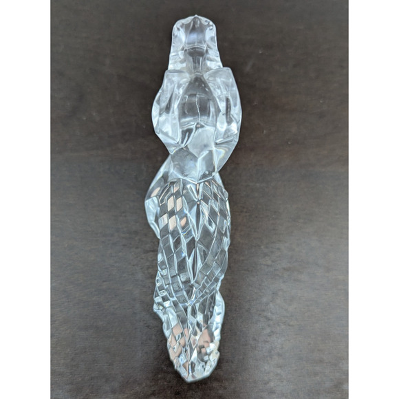 Baccarat France Crystal Dragon Sculpture Figurine Paperweight 4" H - Gift Idea - Picture 8 of 13